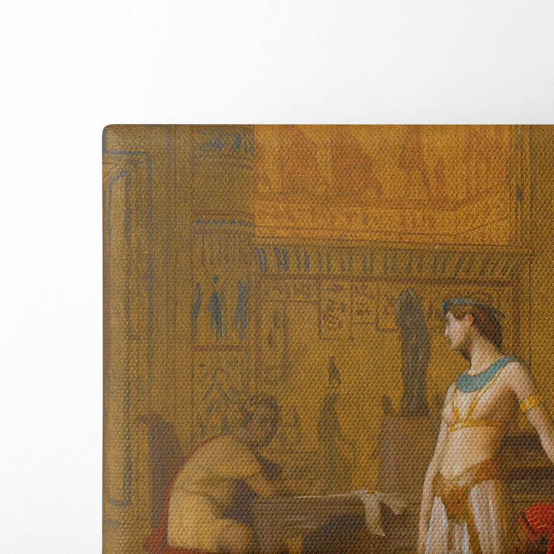 Cléopâtre et César - Jean-Léon Gérôme - Canvas Print