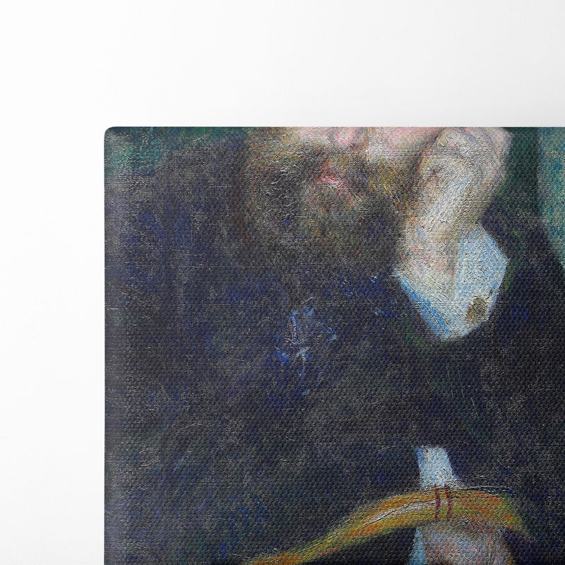 Alfred Sisley (1876) - Pierre-Auguste Renoir - Canvas Print