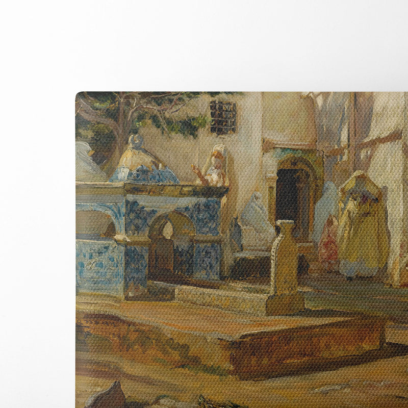 Alger Mareh (1886) - Frederick Arthur Bridgman - Canvas Print