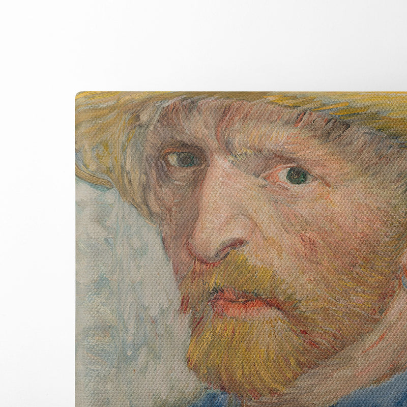 Self-Portrait (1887) - Vincent van Gogh - Canvas Print - UAIO LMT