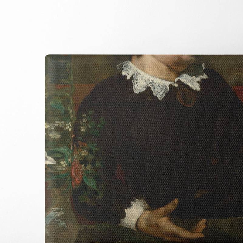 Mère Grégoire (1855) - Gustave Courbet - Canvas Print