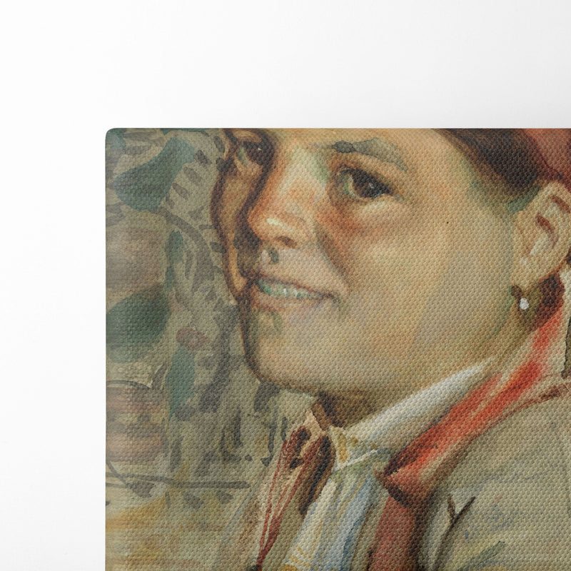 Head of a Woman (1880) - Anders Zorn - Canvas Print