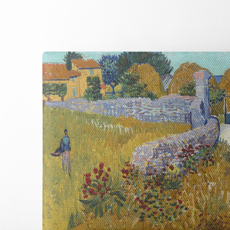 Farmhouse in Provence (1888) - Vincent van Gogh - Canvas Print - UAIO LMT