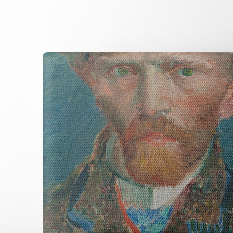 Self-portrait (1887) - Vincent van Gogh - Canvas Print