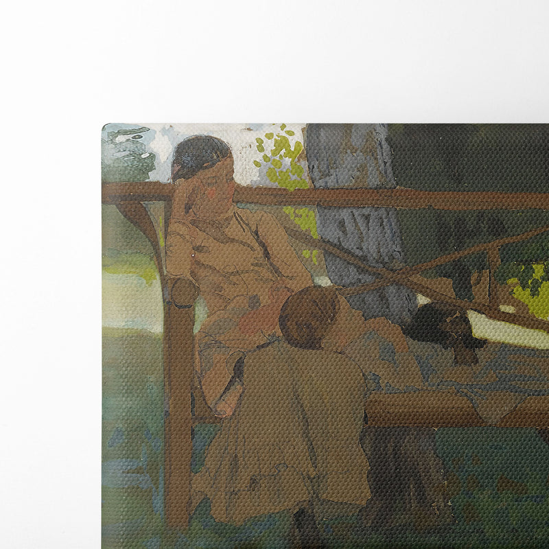 The Siesta - Winslow Homer - Canvas Print