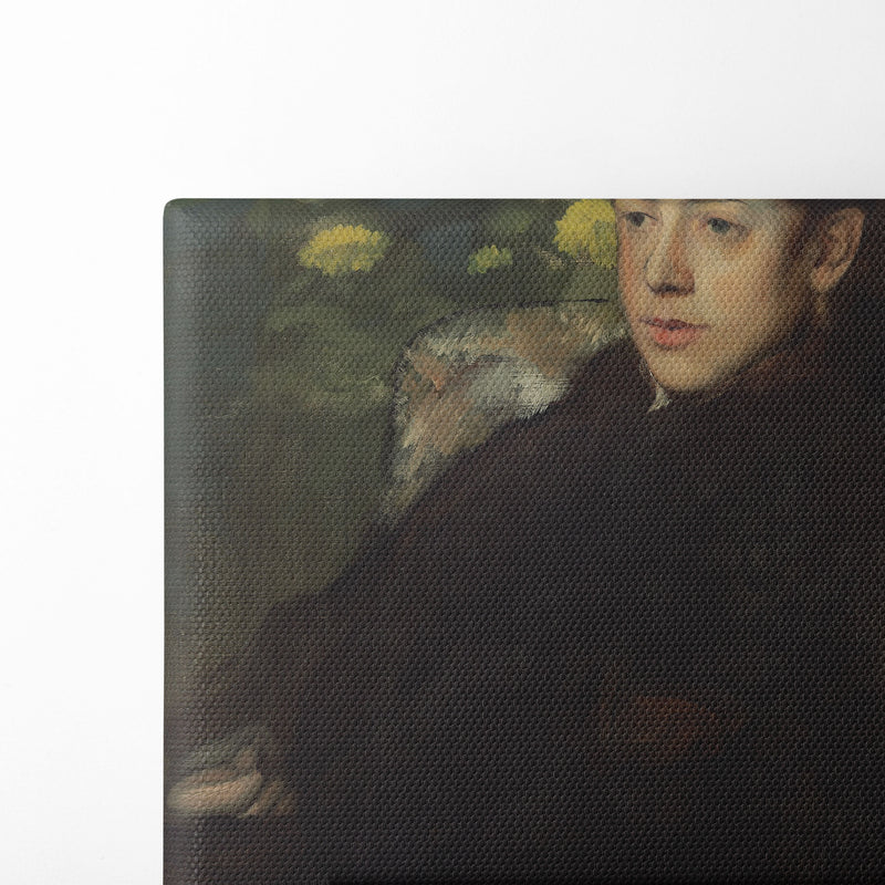 Mademoiselle Malo (c. 1877) - Edgar Degas - Canvas Print