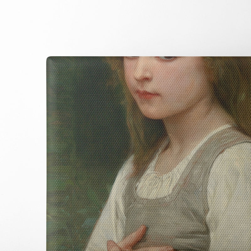 Jeanne (1888) - William Bouguereau - Canvas Print