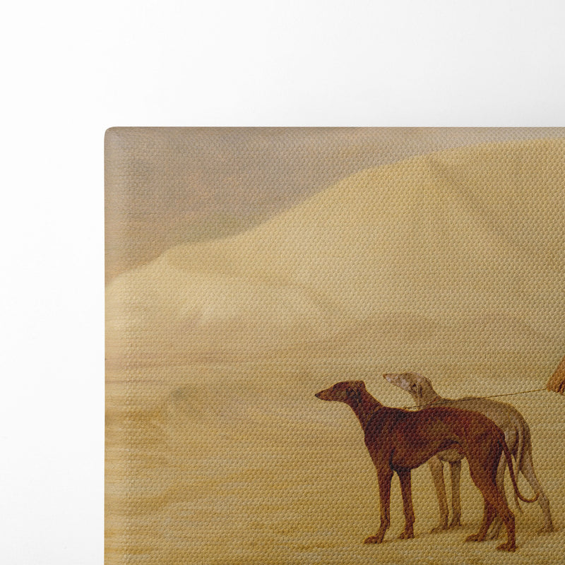 On the Desert (ca 1867) - Jean-Léon Gérôme - Canvas Print