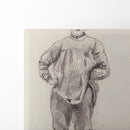 Boy in the Country (1857) - Claude Monet - Canvas Print