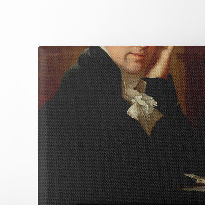 Portrait of a man (1790-1799) - Johann Baptist von Lampi the Elder - Canvas Print