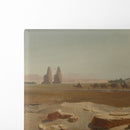 Caravan Passing The Colossi Of Memnon, Thebes - Jean-Léon Gérôme - Canvas Print