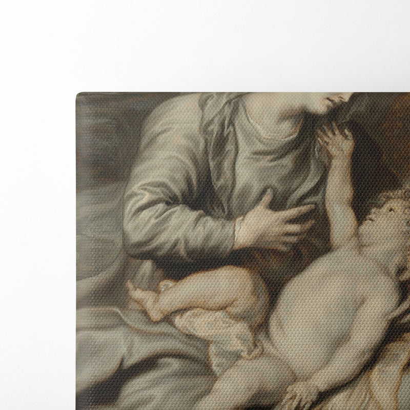 Rest On The Flight Into Egypt - Anthony van Dyck - Canvas Print