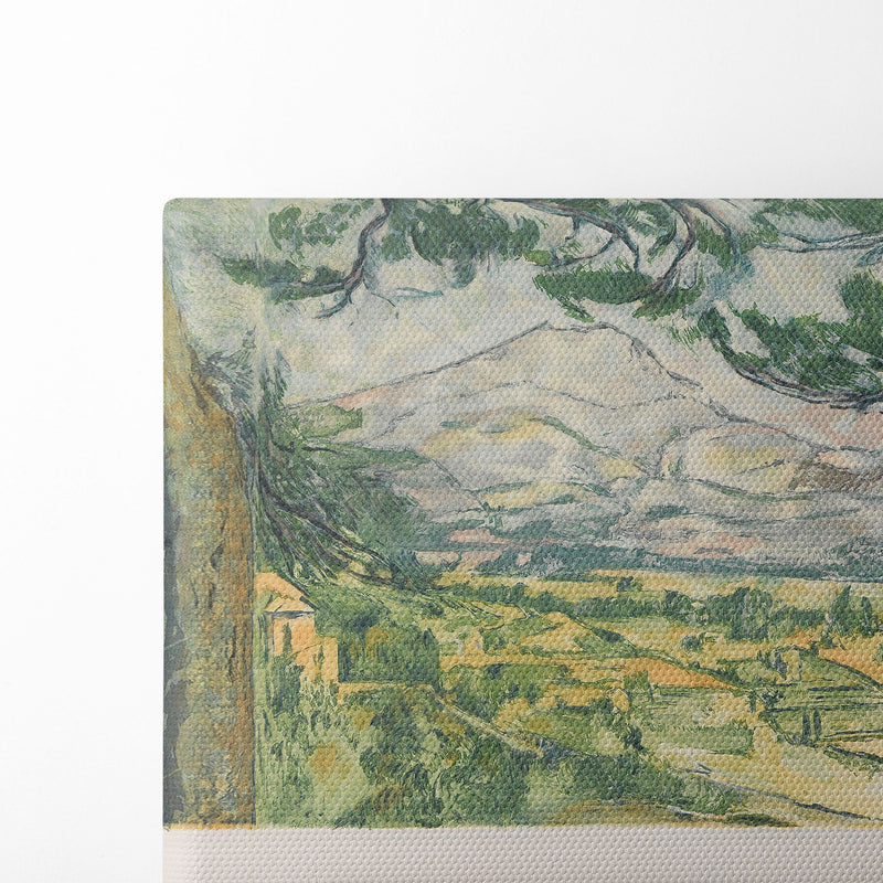 La Montagne Sainte-Victoire (1887) - Paul Cézanne - Canvas Print