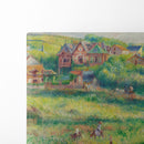 Le Châlet De Blanche Pierson À Pourville (1882) - Pierre-Auguste Renoir - Canvas Print