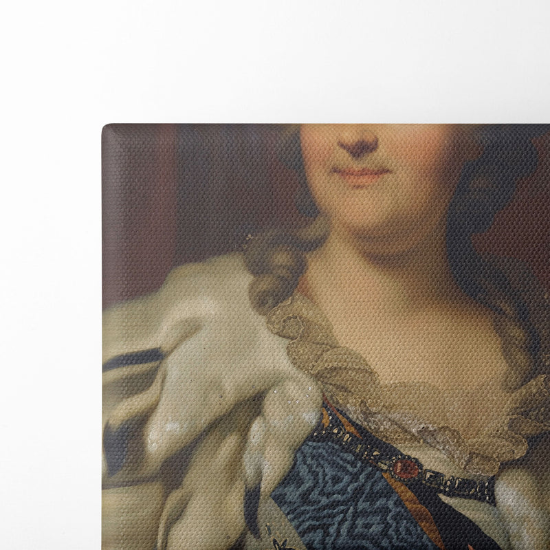 Portrait Of Catherine The Great - Johann Baptist von Lampi the Elder - Canvas Print