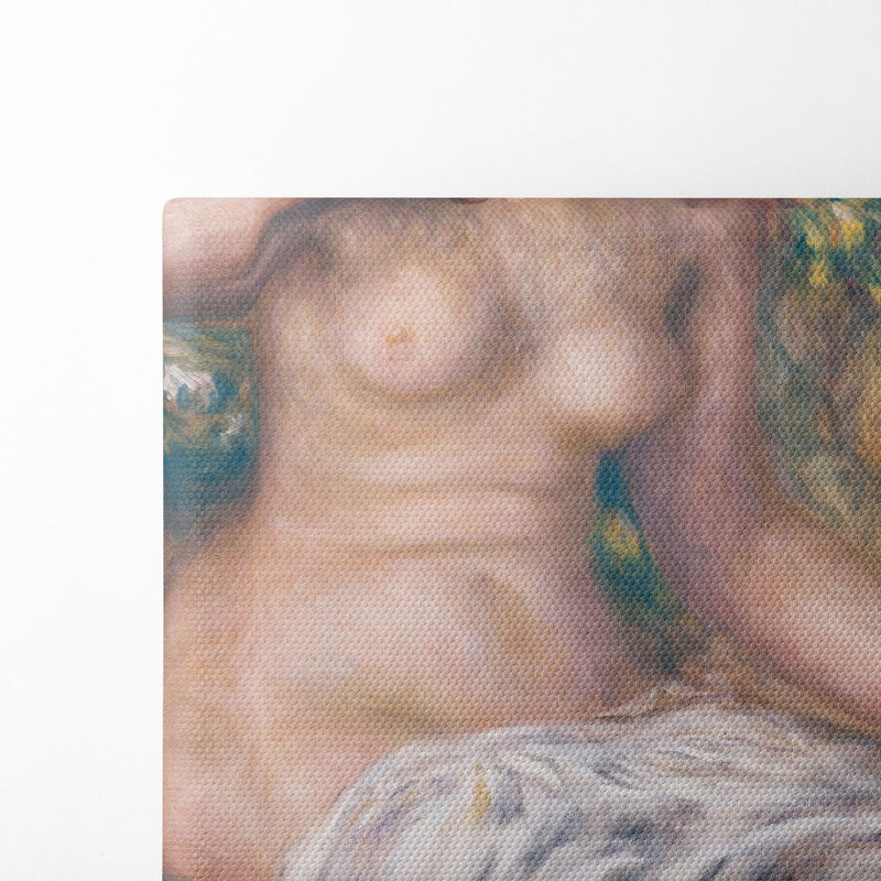 Woman by Spring - Pierre-Auguste Renoir - Canvas Print