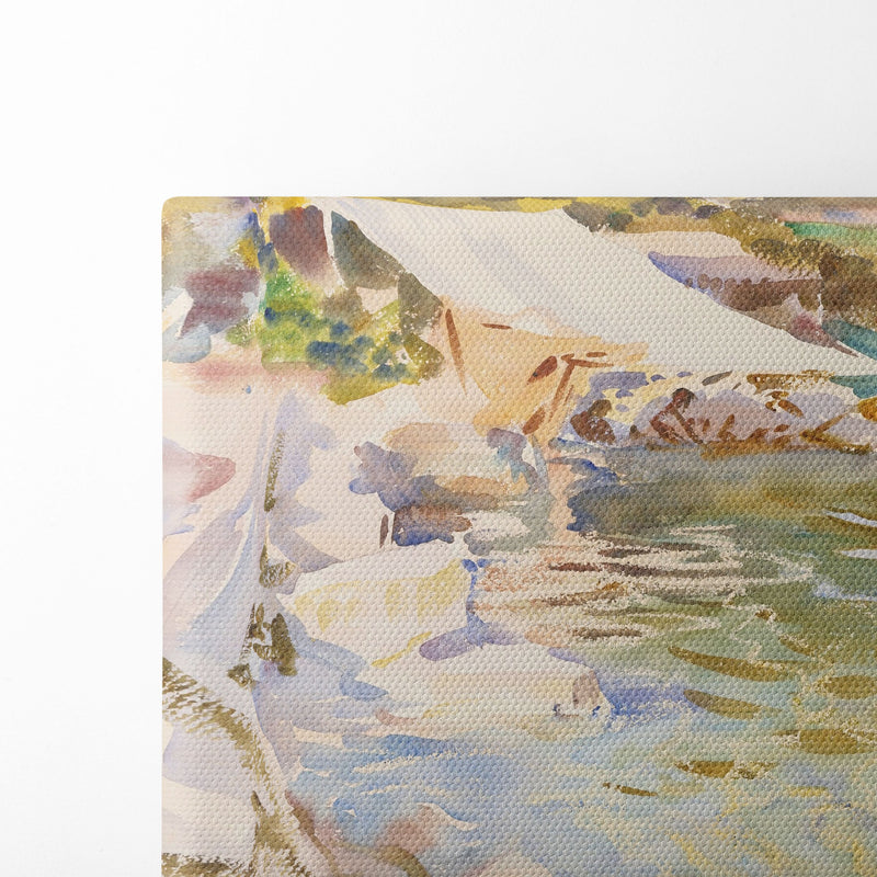 Lake Garda - John Singer Sargent - Canvas Print