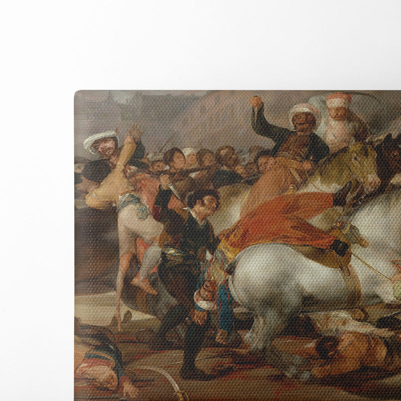 The Charge of the Mamelukes (1814) - Francisco de Goya - Canvas Print