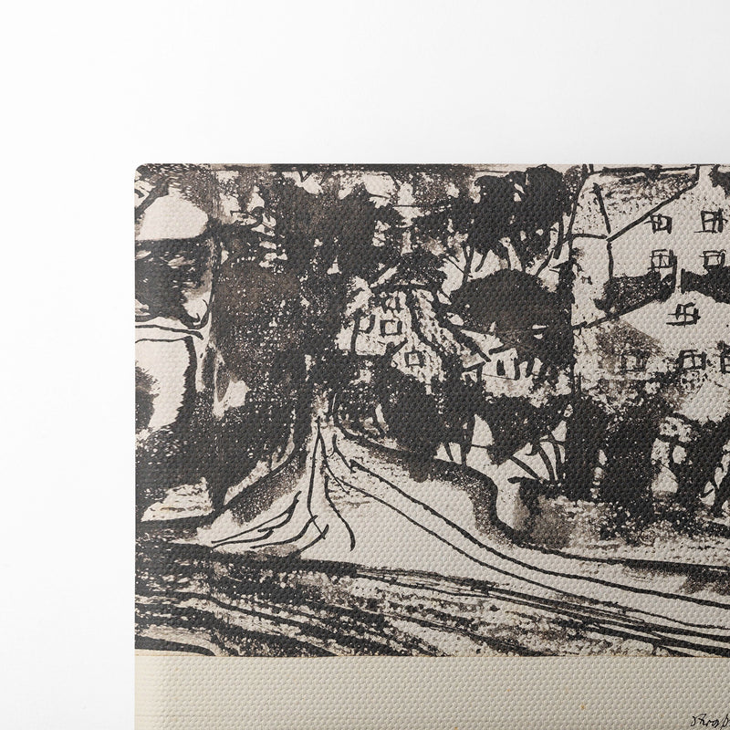 Straßenverzweigung (bei aufgeweichtem Boden) (1912) - Paul Klee - Canvas Print