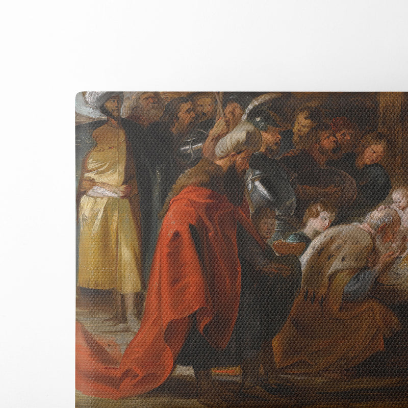 The Adoration Of The Magi - Peter Paul Rubens - Canvas Print