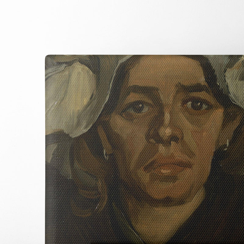 Head Of A Woman 3 - Vincent van Gogh - Canvas Print - UAIO LMT