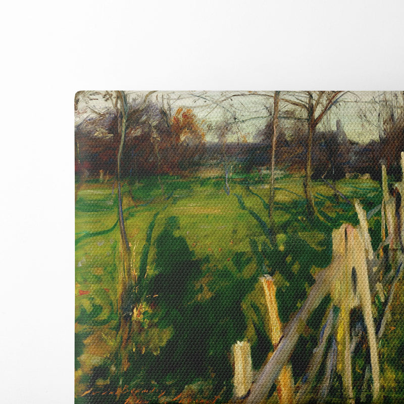 Home Fields (ca. 1885) - John Singer Sargent - Canvas Print