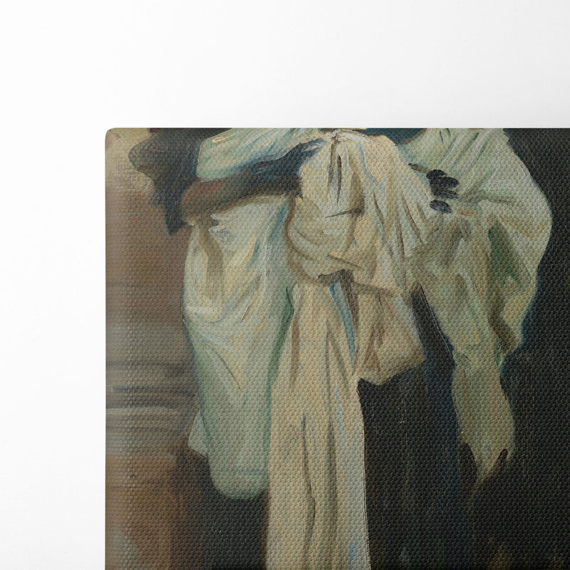 Egyptian Indigo Dyers (1891) - John Singer Sargent - Canvas Print