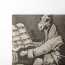 Asta su Abuelo. (And so was his grandfather.) (1796-1797) - Francisco de Goya - Canvas Print