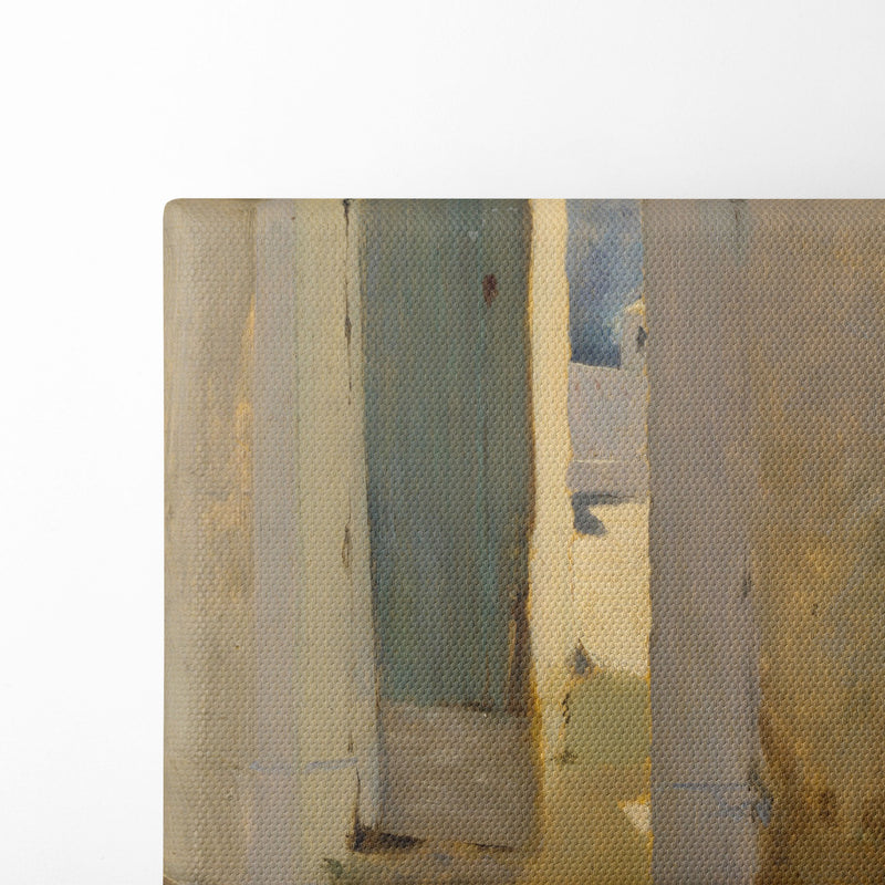 Open Doorway, Morocco (between 1879 and 1880) - John Singer Sargent - Canvas Print