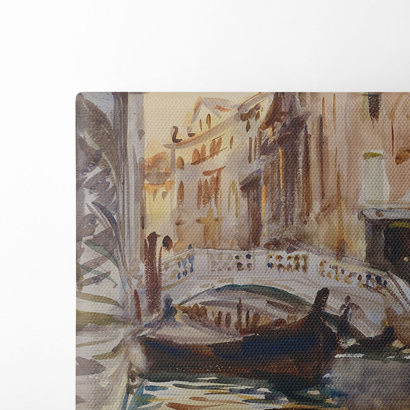 Ponte della Canonica (between 1903 and 1907) - John Singer Sargent - Canvas Print