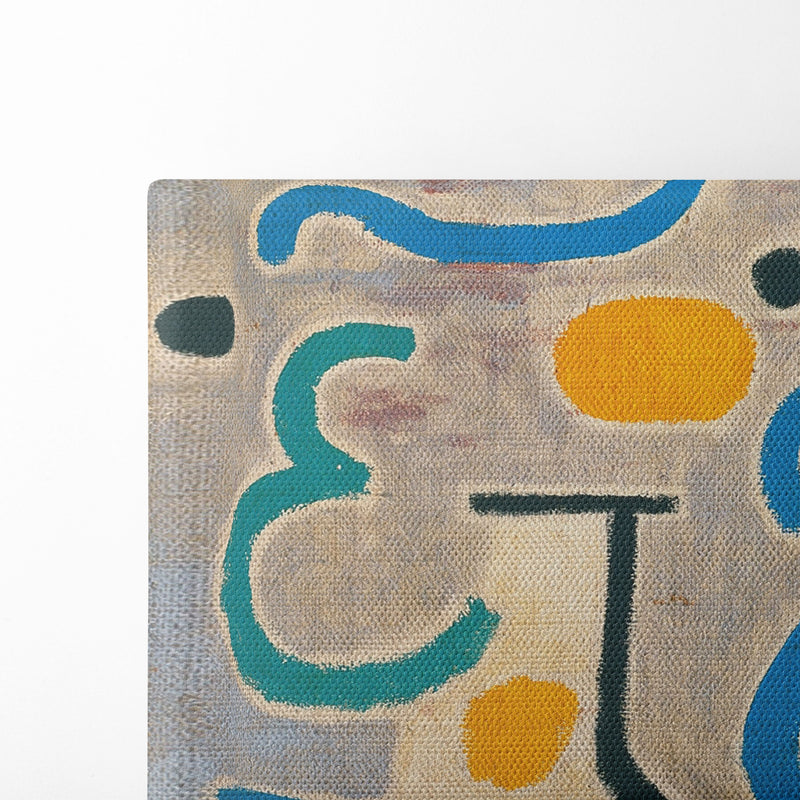 The Vase (1938) - Paul Klee - Canvas Print