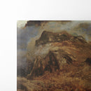Study of Rocky Mountains - Albert Bierstadt - Canvas Print