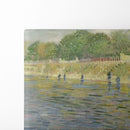 Bank of the Seine (1887) - Vincent van Gogh - Canvas Print