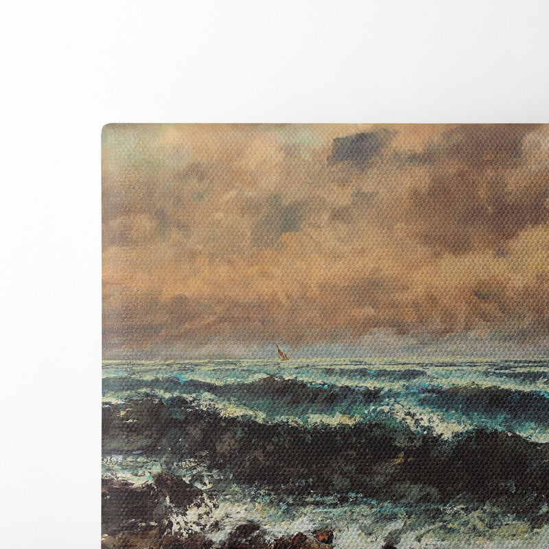 Autumn Sea - Gustave Courbet - Canvas Print