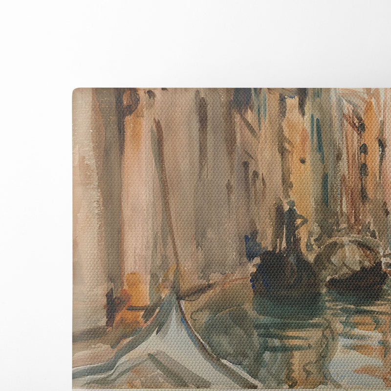 Rio di San Salvatore, Venice  (between 1906 and 1911) - John Singer Sargent - Canvas Print