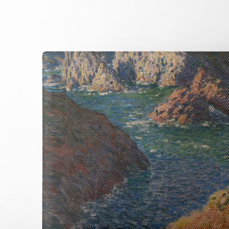 Les Rochers de Belle-Ile - Claude Monet - Canvas Print