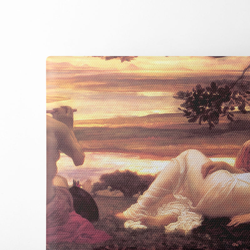 Idyll (1880) - Frederic Leighton - Canvas Print