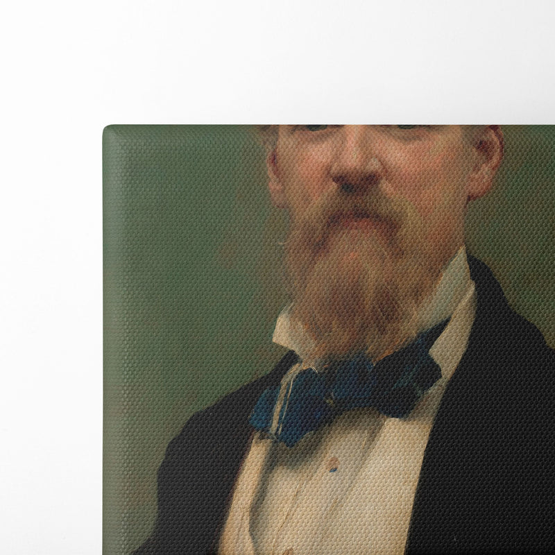 Samuel P. Avery (1822–1904) (1876) - Raimundo de Madrazo y Garreta - Canvas Print