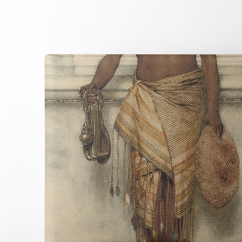 The Balneator - Lawrence Alma-Tadema - Canvas Print