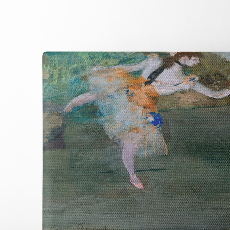 Dancer Onstage (ca. 1877) - Edgar Degas - Canvas Print