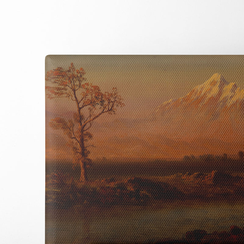 Mount Hood (circa 188) - Albert Bierstadt - Canvas Print