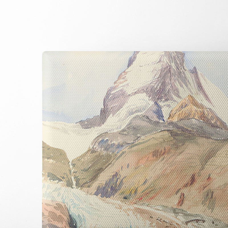 The Matterhorn (1870) - John Singer Sargent - Canvas Print