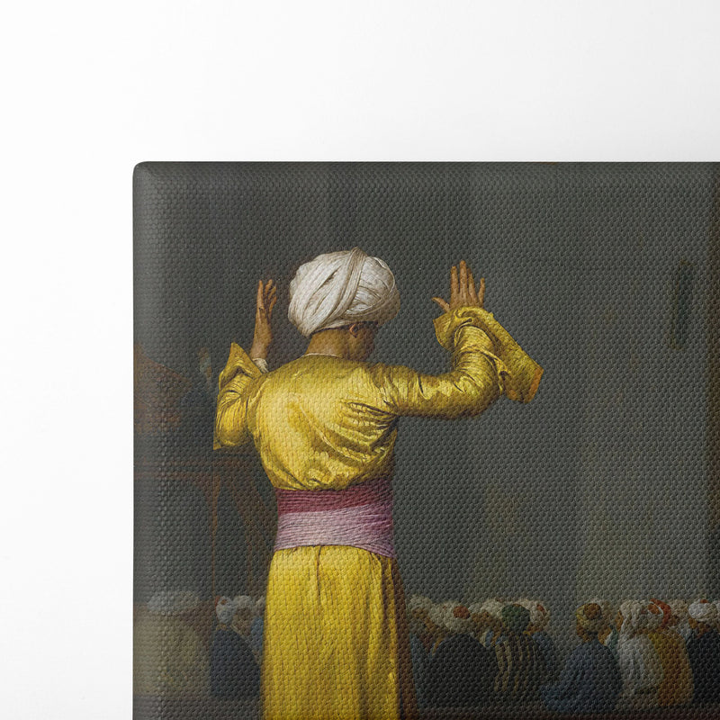 Prière Dans La Mosquée - Jean-Léon Gérôme - Canvas Print
