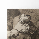 Correccion. (Correction.) (1796-1797) - Francisco de Goya - Canvas Print