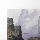 Splendid Mountain Watercolours Sketchbook – Cover 2 (1870) - John Singer Sargent - Canvas Print