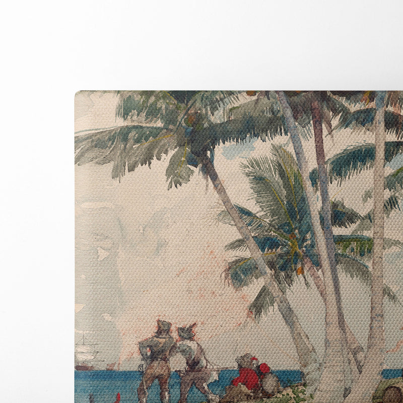 The Buccaneers (1885) - Winslow Homer - Canvas Print