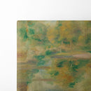 Paysage, Étang Et Fond D’arbres (1913) - Pierre-Auguste Renoir - Canvas Print