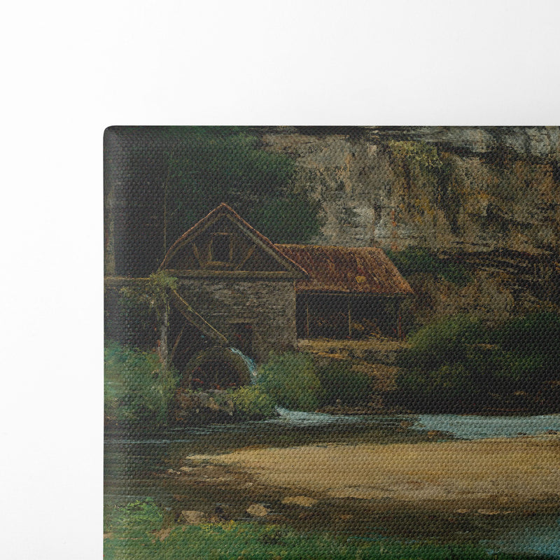 Le Moulin (1874) - Gustave Courbet - Canvas Print