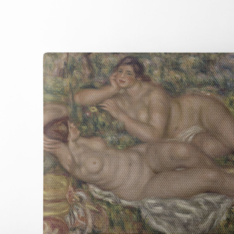 The Bathers - Pierre-Auguste Renoir - Canvas Print