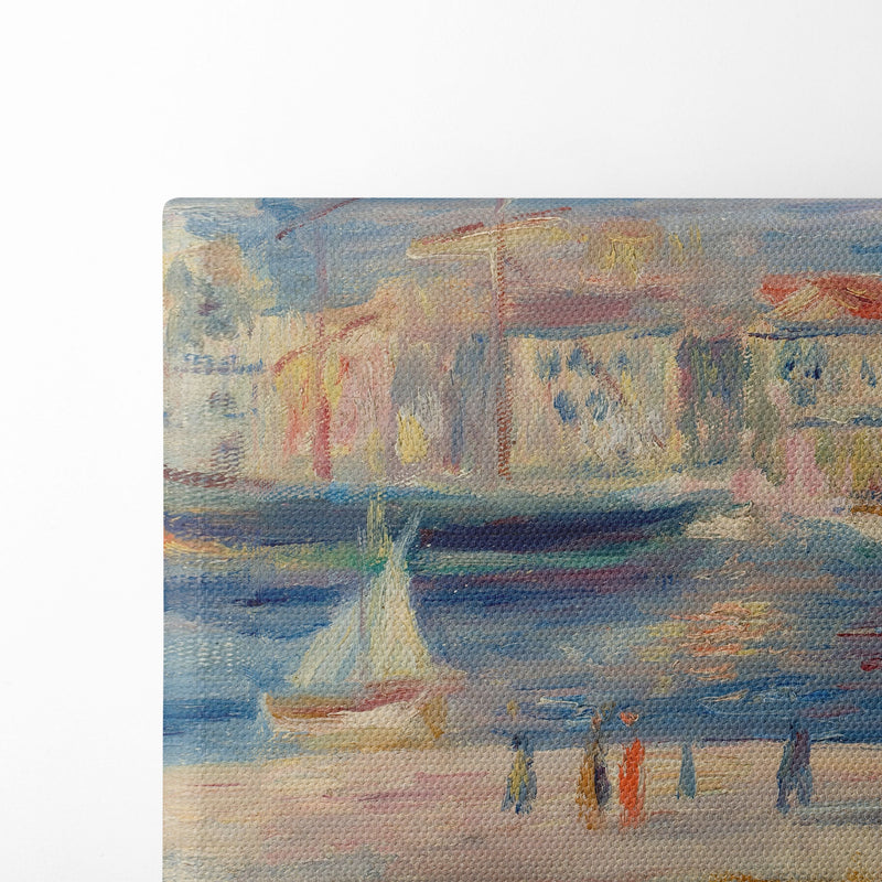 Le Port de Saint-Tropez - Pierre-Auguste Renoir - Canvas Print